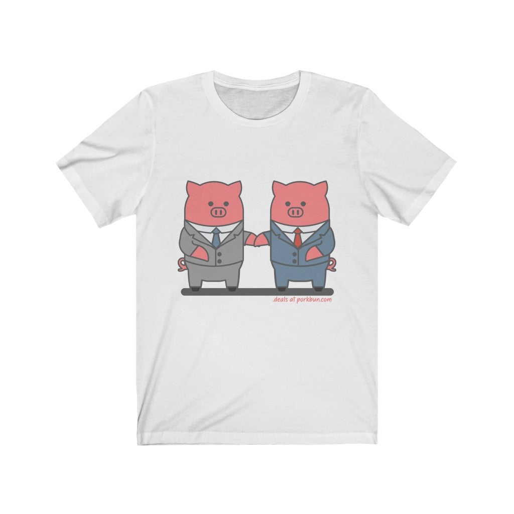 .deals Porkbun mascot t-shirt