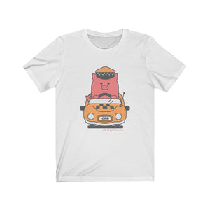 .cab Porkbun mascot t-shirt
