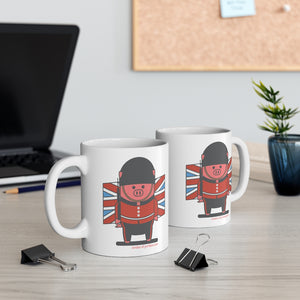 .london Porkbun mascot mug