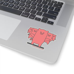 .group Porkbun mascot sticker