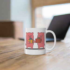 .gifts Porkbun mascot mug