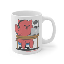 Load image into Gallery viewer, .stream Porkbun mascot mug
