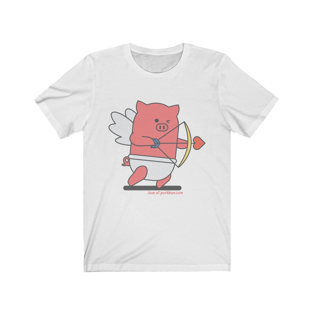 .love Porkbun mascot t-shirt