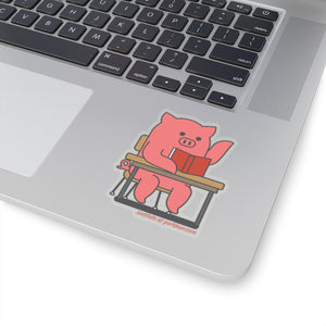 .institute Porkbun mascot sticker