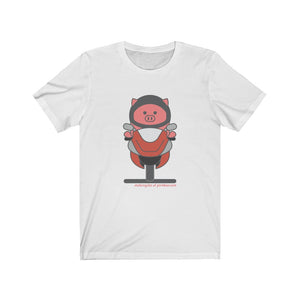 .motorcycles Porkbun mascot t-shirt