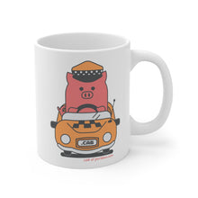 Load image into Gallery viewer, .cab Porkbun mascot mug
