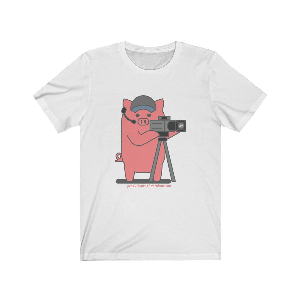 .productions Porkbun mascot t-shirt