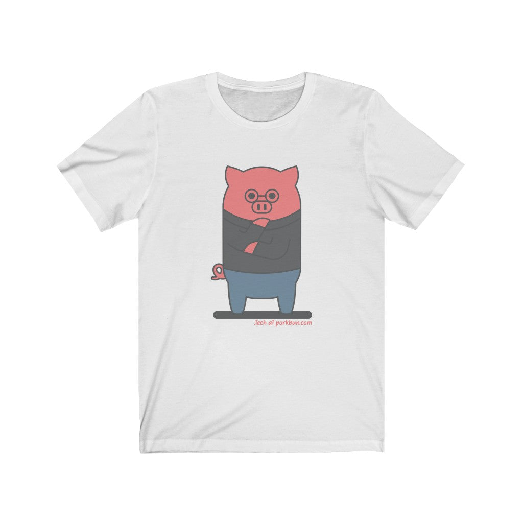 .tech Porkbun mascot t-shirt