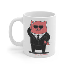 Load image into Gallery viewer, .agency Porkbun mascot mug
