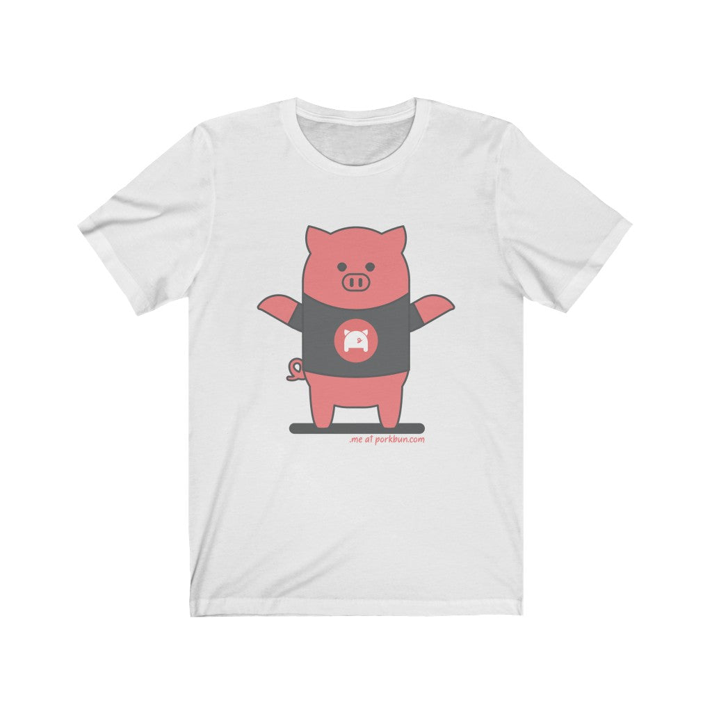 .me Porkbun mascot t-shirt