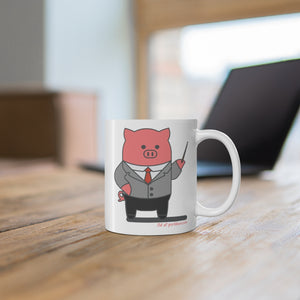 .ltd Porkbun mascot mug