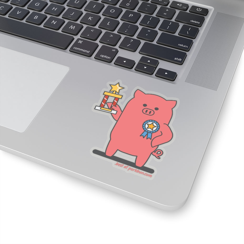 .best Porkbun mascot sticker