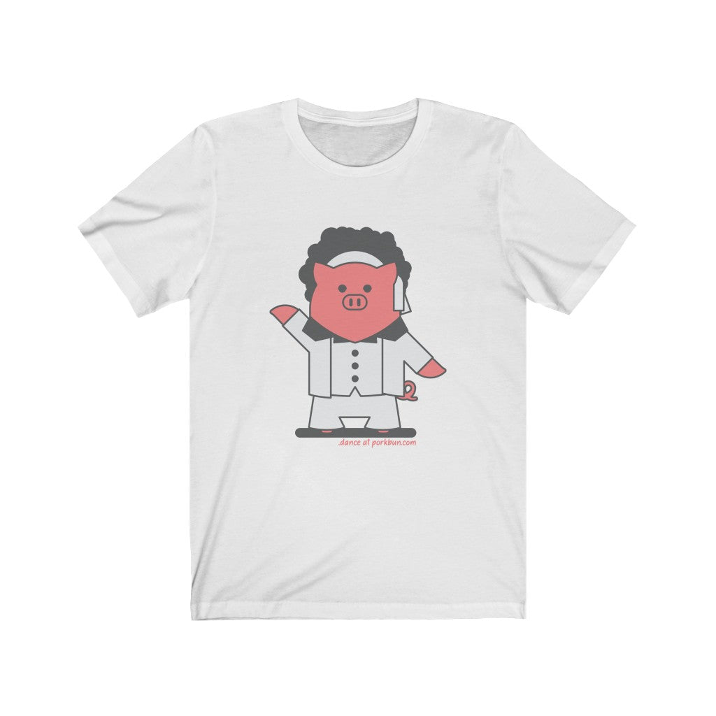 .dance Porkbun mascot t-shirt