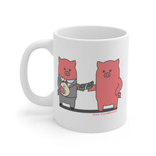 Load image into Gallery viewer, .loans Porkbun mascot mug
