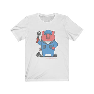 .repair Porkbun mascot t-shirt