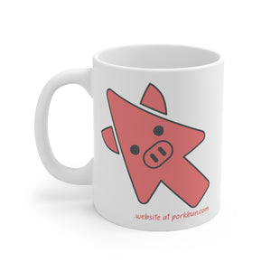 .website Porkbun mascot mug