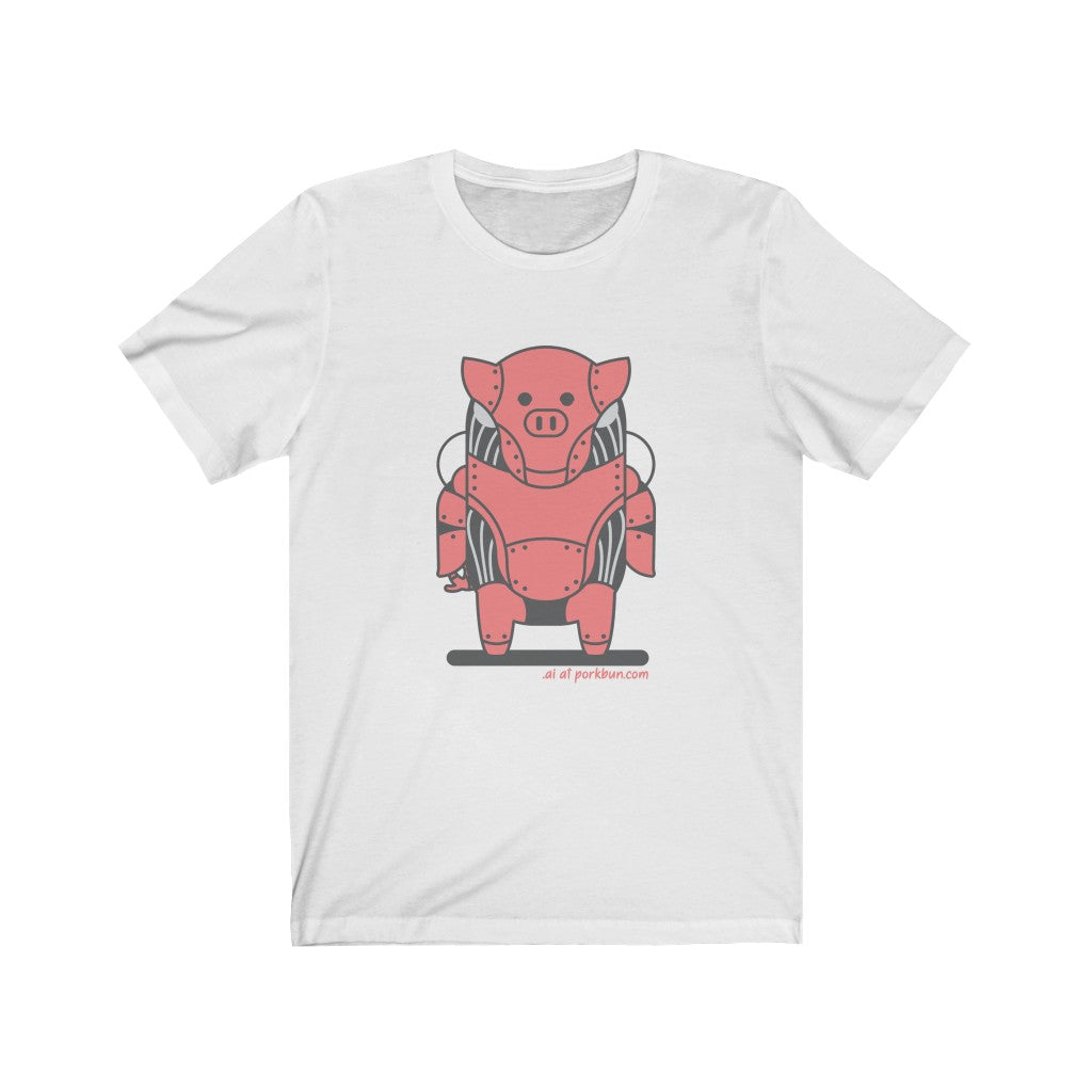 .ai Porkbun mascot t-shirt