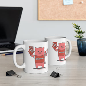 .discount Porkbun mascot mug