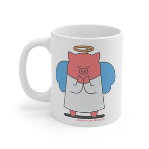 .church Porkbun mascot mug