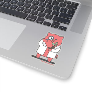 .bio Porkbun mascot sticker