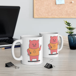 .io Porkbun mascot mug
