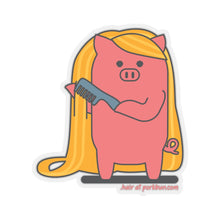Load image into Gallery viewer, .hair Porkbun mascot sticker
