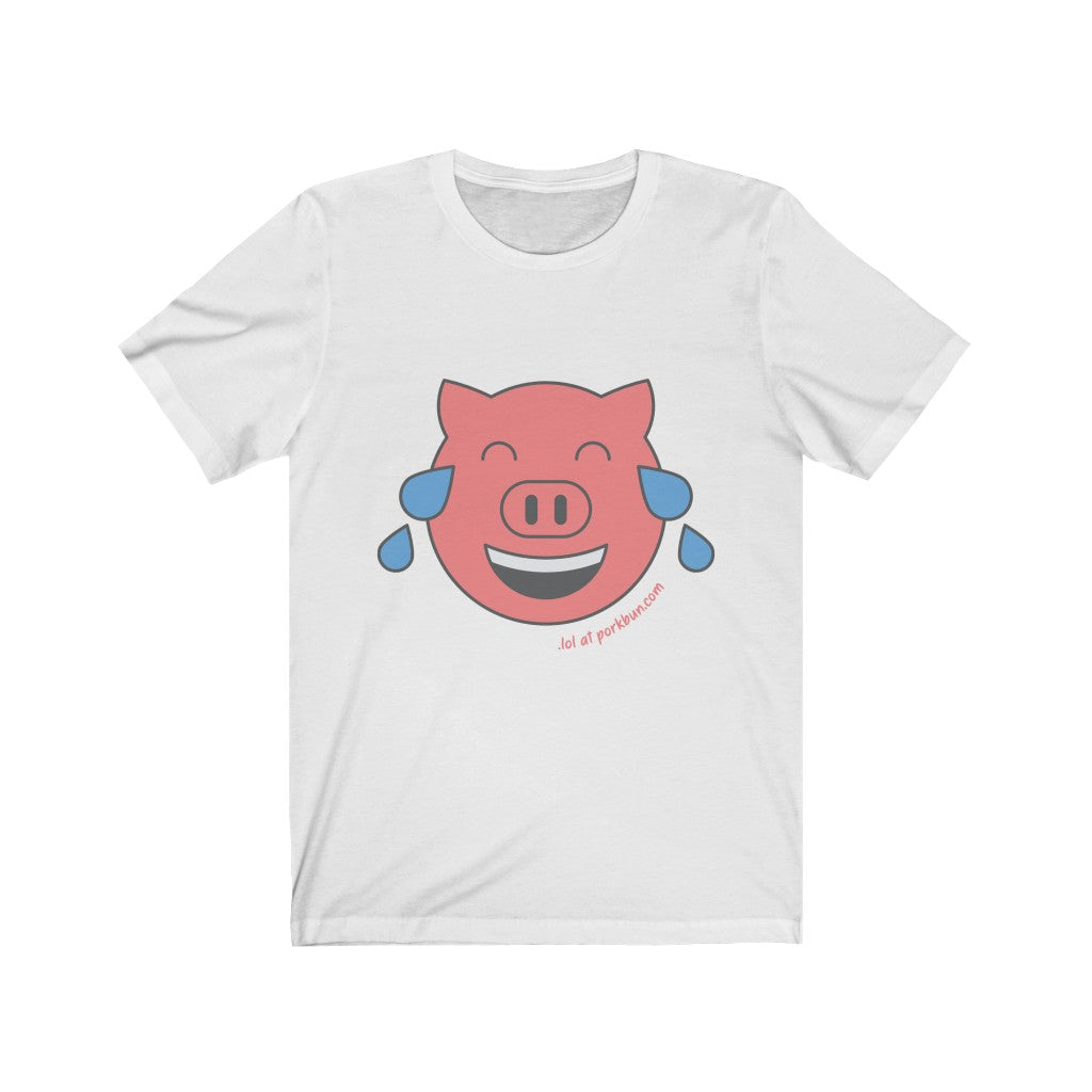 .lol Porkbun mascot t-shirt