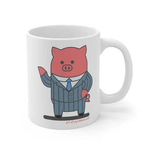 .srl Porkbun mascot mug