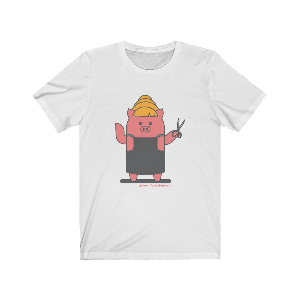 .salon Porkbun mascot t-shirt