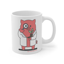 Load image into Gallery viewer, .bio Porkbun mascot mug
