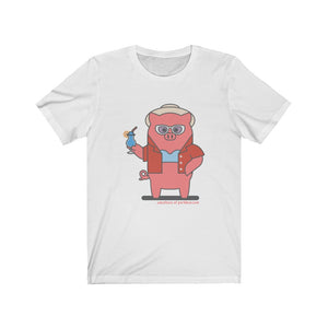 .vacations Porkbun mascot t-shirt
