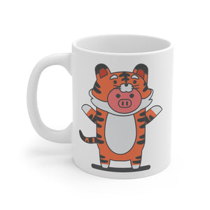 .tiger Porkbun mascot mug