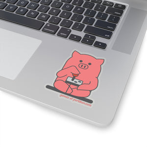 .games Porkbun mascot sticker