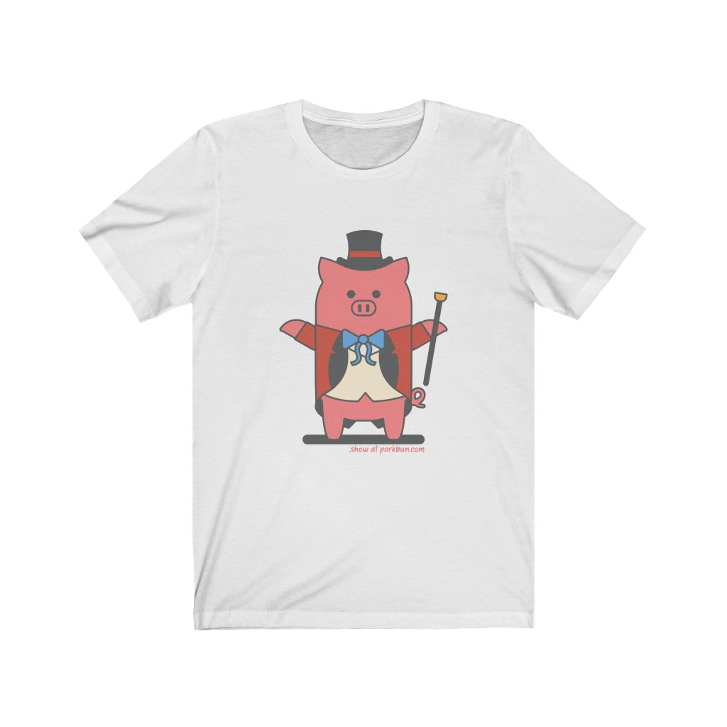 .show Porkbun mascot t-shirt