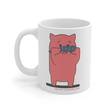 Load image into Gallery viewer, .observer Porkbun mascot mug
