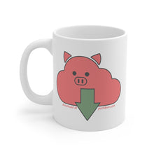 Load image into Gallery viewer, .download Porkbun mascot mug
