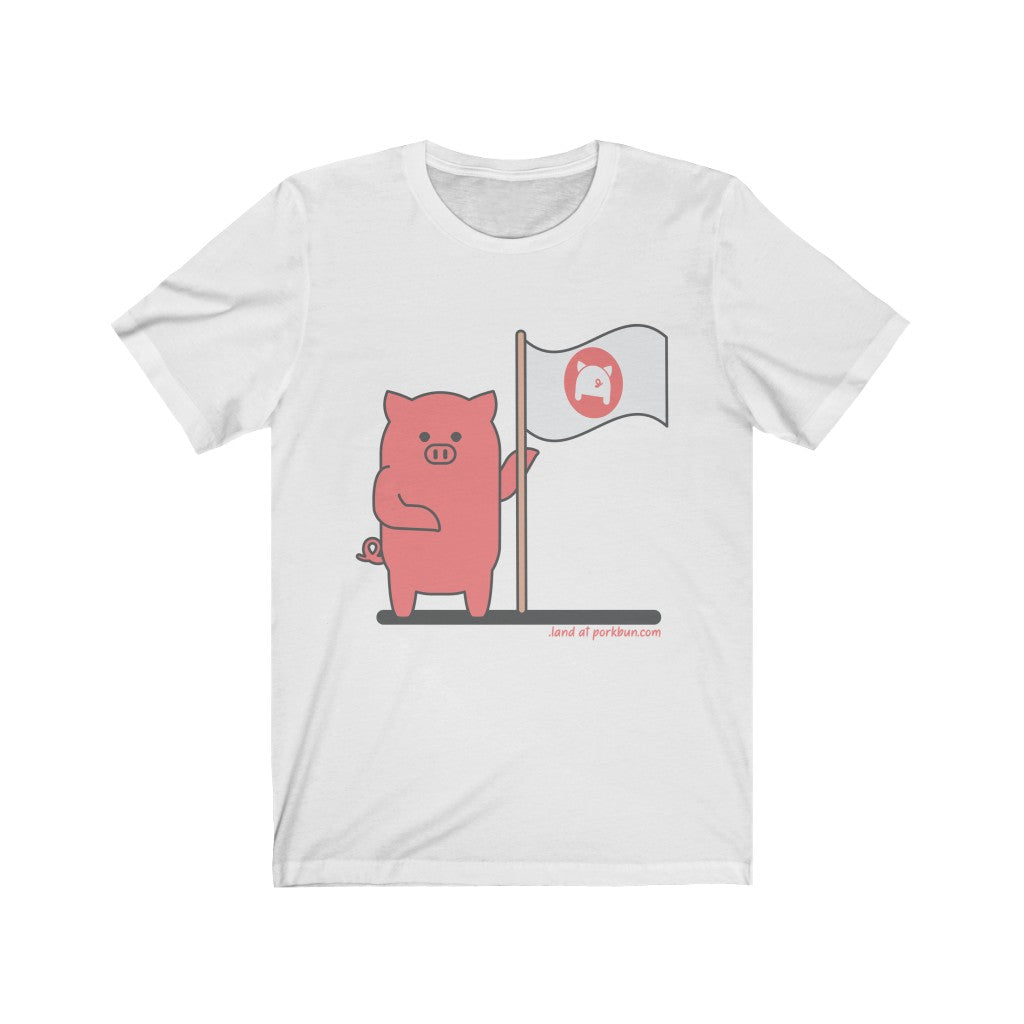 .land Porkbun mascot t-shirt