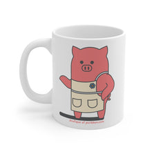 Load image into Gallery viewer, .boutique Porkbun mascot mug
