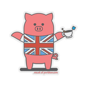 .me.uk Porkbun mascot sticker