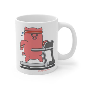 .fit Porkbun mascot mug