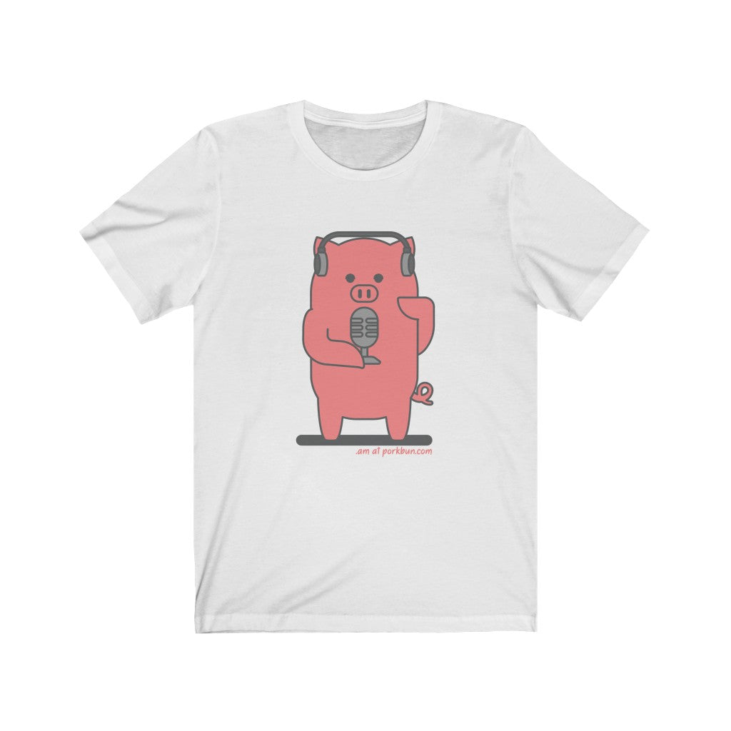 .am Porkbun mascot t-shirt