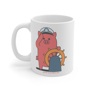 .yachts Porkbun mascot mug