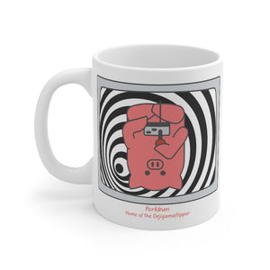 Dejigamaflipper mascot mug