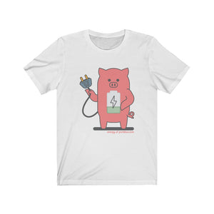 .energy Porkbun mascot t-shirt