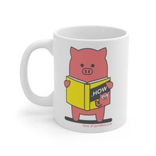 Load image into Gallery viewer, .how Porkbun mascot mug
