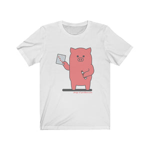 .bingo Porkbun mascot t-shirt