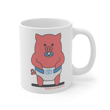 Load image into Gallery viewer, .baby Porkbun mascot mug
