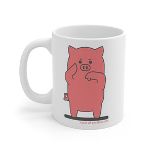 .sucks Porkbun mascot mug