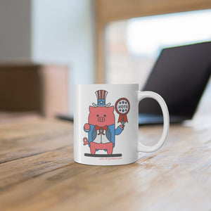 .voto Porkbun mascot mug