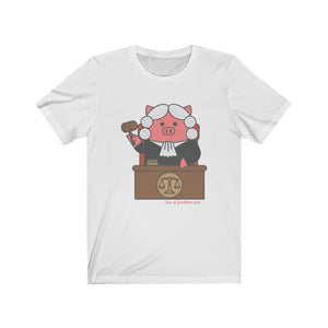 .law Porkbun mascot t-shirt